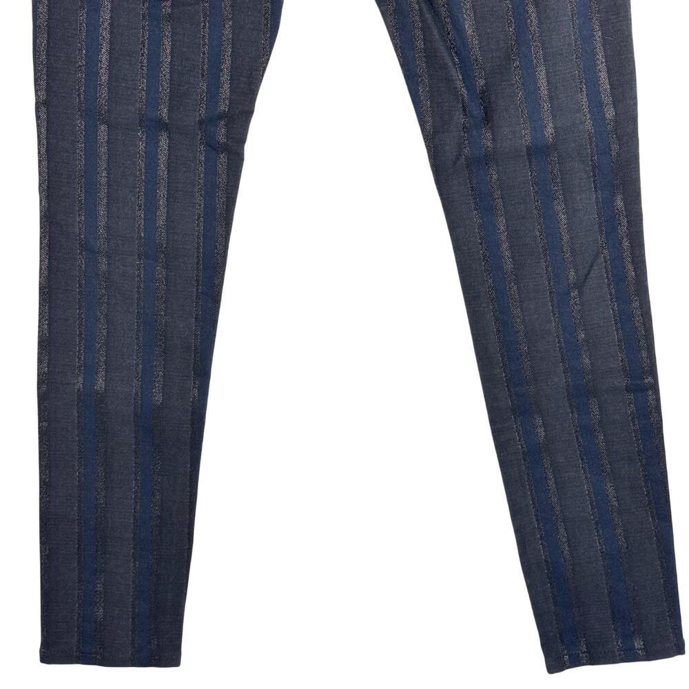 ADRIANO GOLDSCHMIED FARRAH HIGH RISE SKINNY ANKLE JEANS METALLIC STRIPE‎ SIZE 24 - Picture 6 of 15